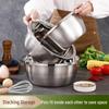 Abay Multipurpose 304 Stainless Steel Round Basin