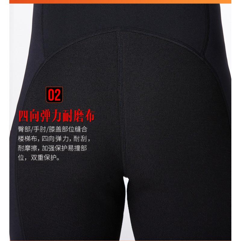 3mm Fullsuit Wetsuit Men Women Thermal Dive Surf Swimsuit Winter Spring Summer Autumn Use
