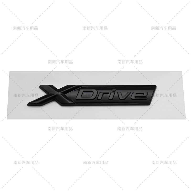 3D ABS Car XDrive SDrive Logo Emblem Badge Rear Boot E9Trunk Sticker Side Fender Decals For BMW 3 4 5 6 7 Series X1 X3 X5 X6 M3