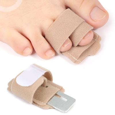 1 шт. Выпрямитель молоткообразного пальца, шины для пальцев ног, бинты для коррекции молоткообразного пальца, кривых и перекрывающихся пальцев, протектор