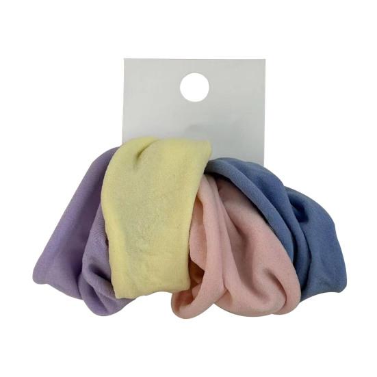 4 шт. Резинки для волос Утолщенные Расширенные Высокоэластичные Резинки для волос Однотонные Держатели для хвоста Мягкие Аксессуары для волос