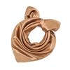 60*60cm Women Elegant Square Scarf Solid Small Hair Tie Band For Business Party Head Neck Silk Satin Scarf