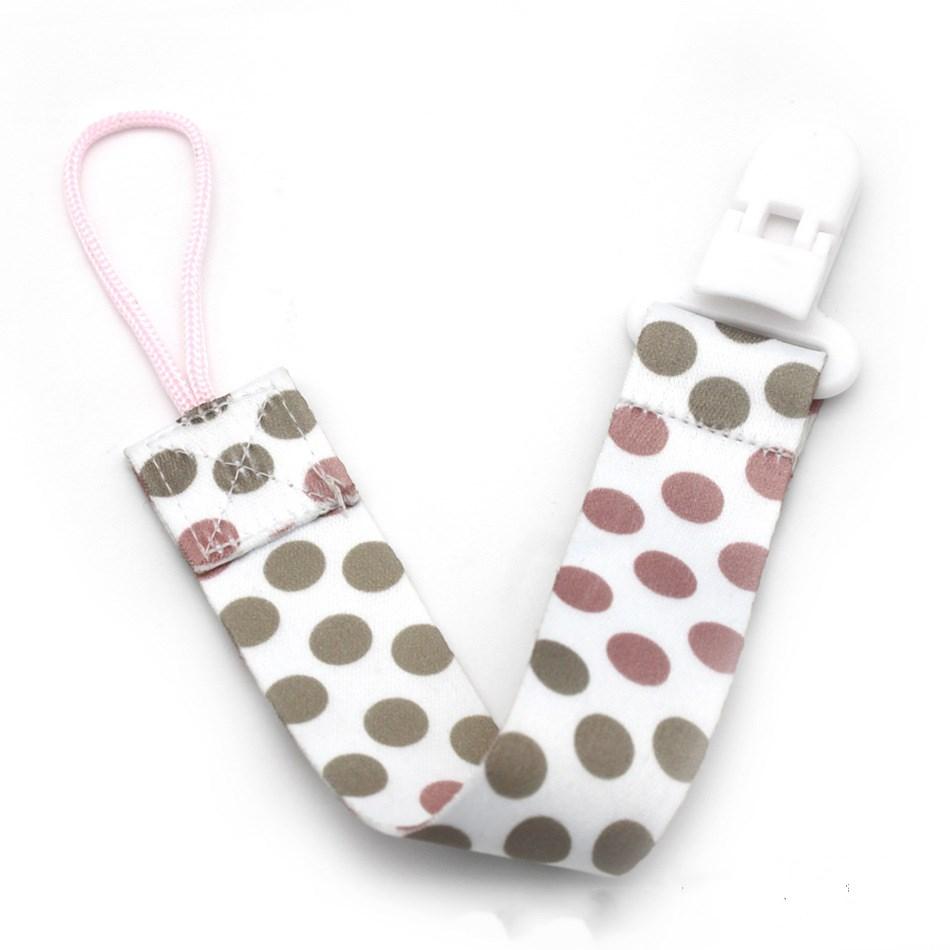 New Baby Pacifier Clip Chain Ribbon Dummy Holder Soother Pacifier Clips Leash Strap Nipple Holder for Infant Feeding Gift