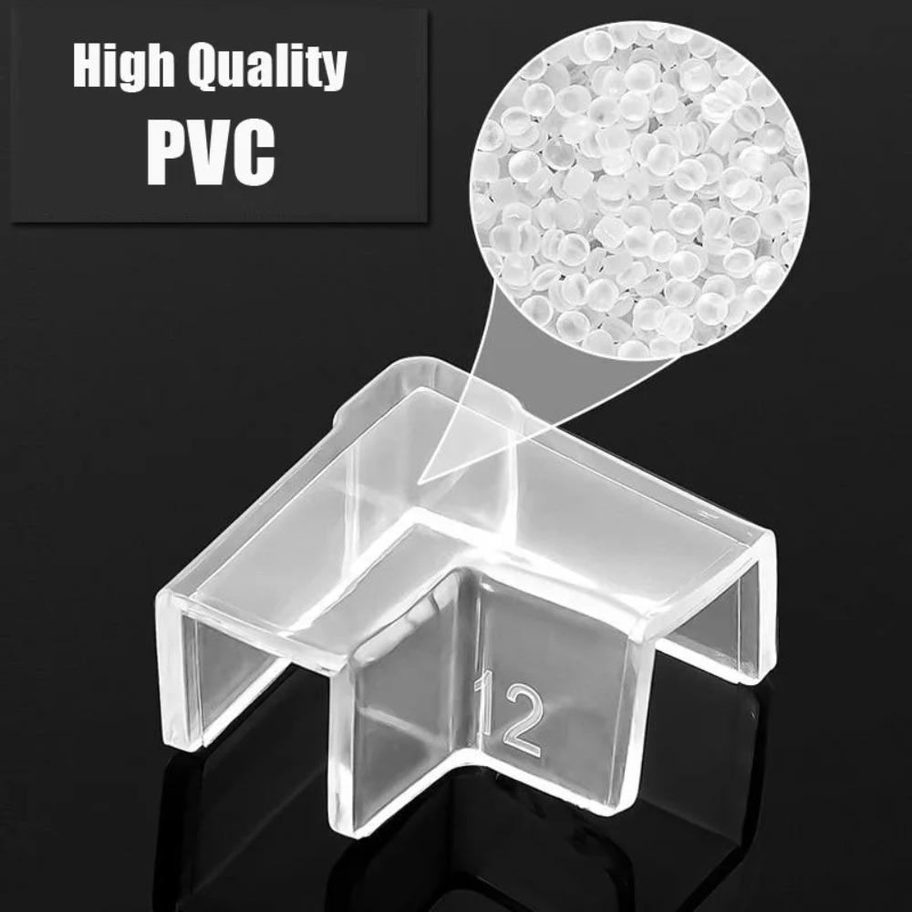 4 шт./компл. Прозрачный Бесплатный Защитный Чехол Силиконовые Аксессуары для Аквариума Аквариум