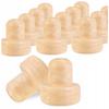 50x WINE COCKS 21.5 MM JUICE CORKS WINE BOTTLES CLOSURE PLUG