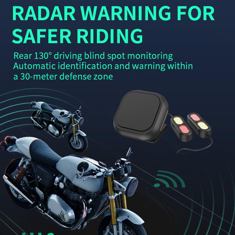 Motorcycle Blind Spot Radar Detection System Long Range Millimeter Wave Sensor Lane Change Assist System BSD System