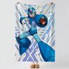Игра M-Mega Man-n Бросок Толстое Уютное Фланелевое Одеяло, Многоцелевое Использование В помещении На улице Ежедневный Сон