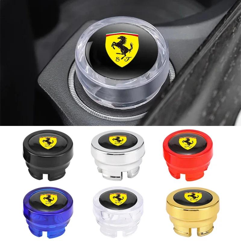 ABS Car Cigarette Lighter Cover Dust Proof Decoration Cap For Ferrari 308 GT4 328 GTB GTS F355 360 Modena F430 458ltalia 488 GTB JW5