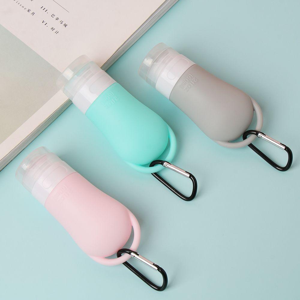 Gel Refillable Portable Hook Silicone Bottle Squeeze Container Sub-bottling Tube Empty Bottles