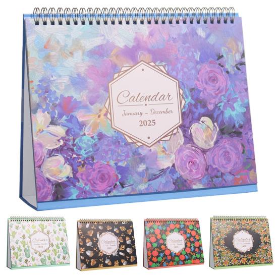 2025 Настольный календарь 12 месяцев Настольный перекидной календарь Настольный календарь Планировщик на каждый день