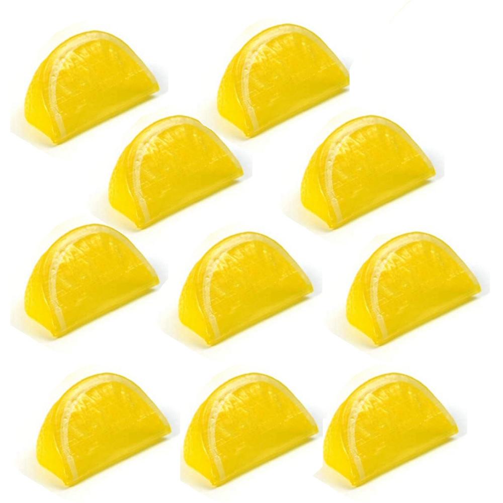 Decoration Photography Props Fake Limes Chips Artificial Lemon Slice Kitchen Decor Simulation Fruit