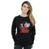 Tom And Jerry Womens/Ladies Distressed Logo Sweatshirt
