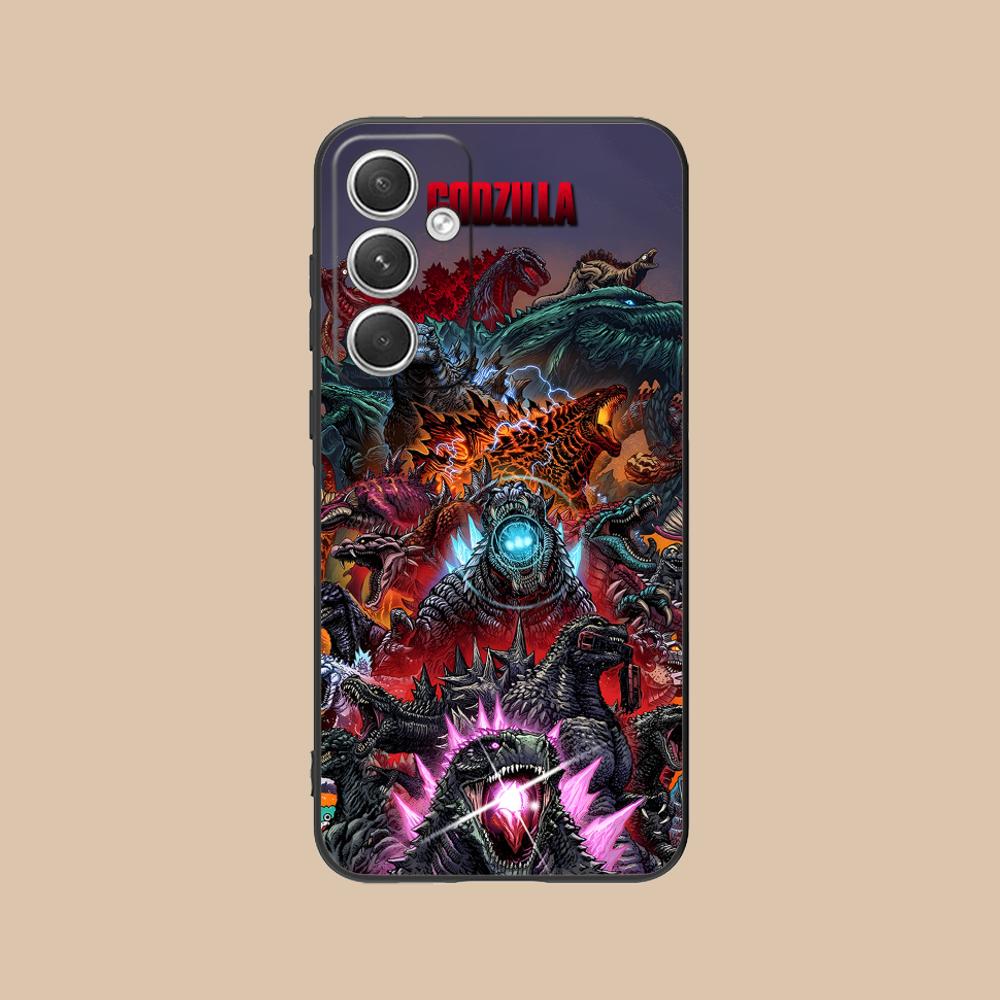 Чехол для телефона G-Godzillas-S для Samsung Galaxy S25 S24 S23 S22 S21 S20 S10 S9 Plus FE Ultra Lite Черная крышка Мобильные телефоны