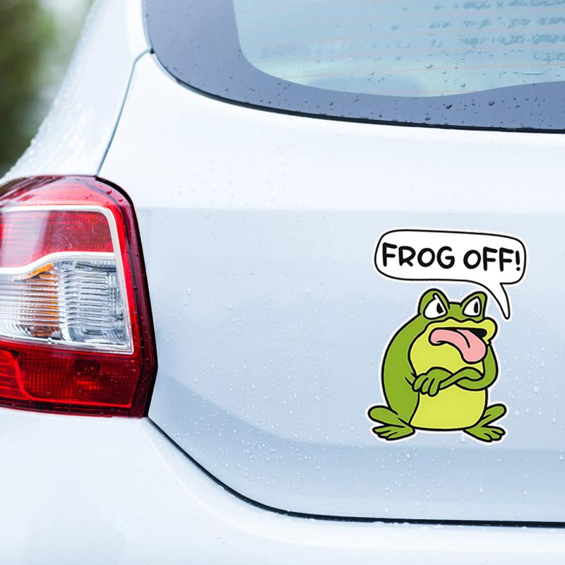 JT129#11x15 см Смешная лягушка с лягушкой наклейка на автомобиль для ноутбука грузовика мотоцикла фургона внедорожника автомобиля краска окна стены рыбацкой лодки скейтборда наклейка