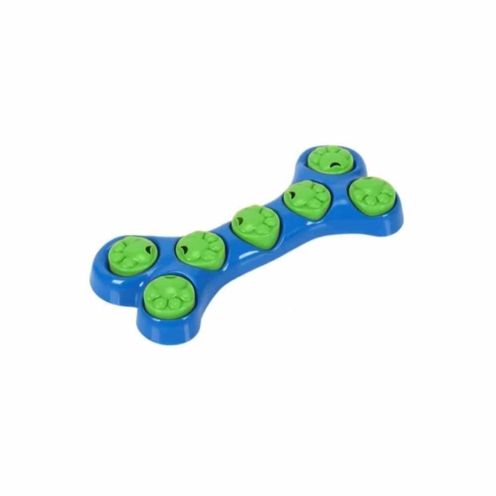 Non-Toxic Interactive Puzzle Feeder Bite-Resistant Colorful Dog Slow Feeder Interactive Feeding Supplies Dog Food Hiding Bowl