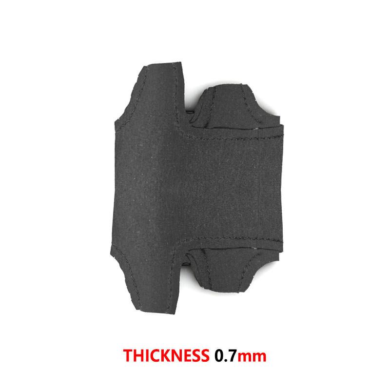 For Toyota Prius 30 XW30 2009-2015 Prius C US 2012-2017 Car Steering Wheel Wrap Cover Hand-stitched Suede Leather Durable Trim