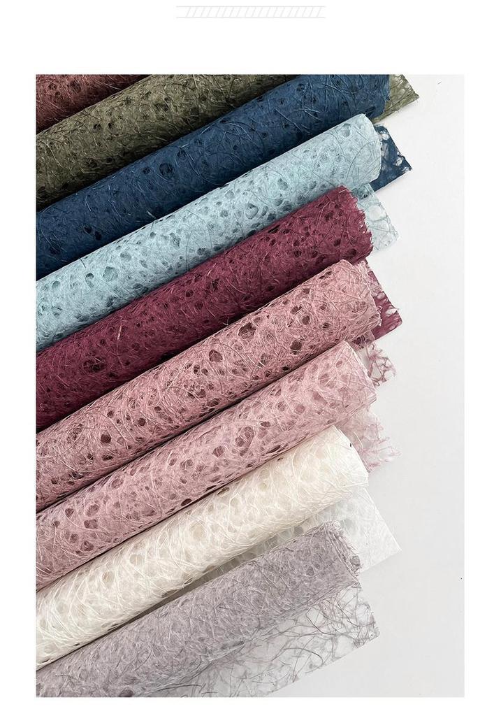 Xin Sheng Korean Dream Fresh Flower Bouquet with Creative Handmade Hollow Wrapping Paper