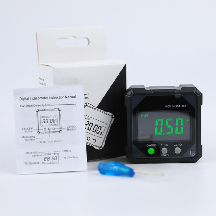 Магнитный инклинометр с разрешением 0,1° и портативным размером Цифровые угломеры для строительных проектов