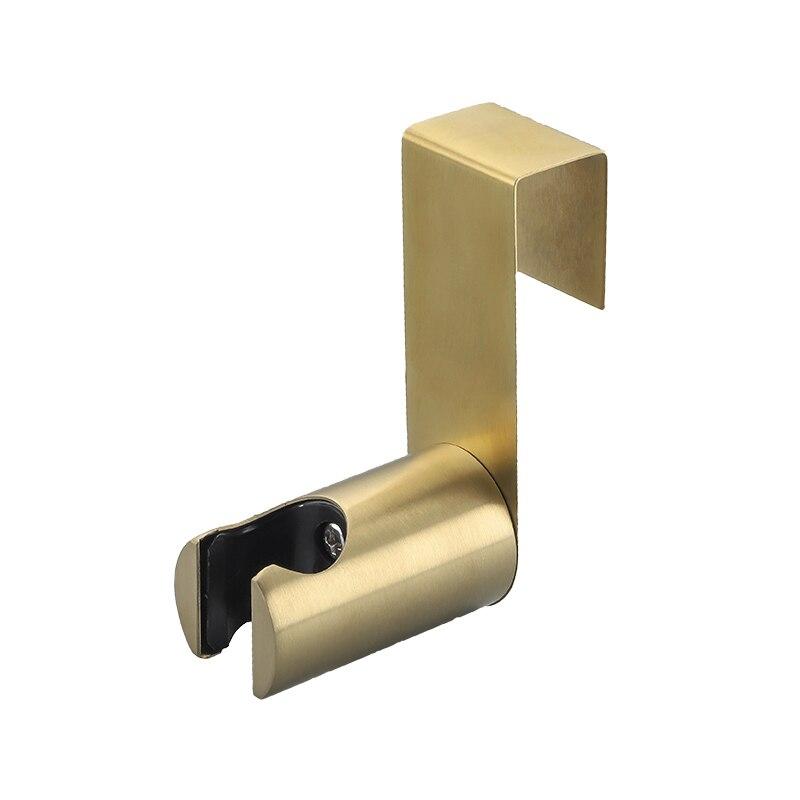 Bidet Sprayer Holder Toilet Bathroom Attachment Stainless Steel Hanger Brushed Socket Wall Hook for Handheld Shower Wand