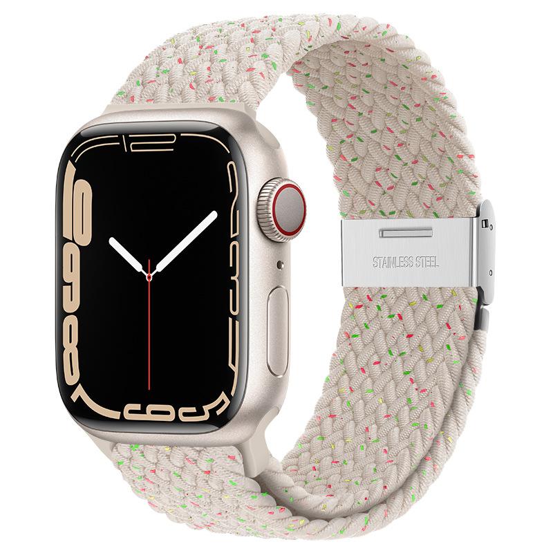 Strap For Apple watch Ultra 2 band 49mm 45mm 44mm 40mm 41mm 42mm 46mm Braided solo loop correa bracelet series 7 3 se 8 9 10 11