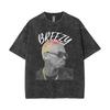 Washed Chris Brown Breezy Bowl Xx Tour  T-Shirts Men Hip