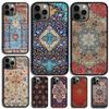 Чехол для телефона с цветочным узором в стиле персидского ковра для iPhone 17 Air 16 15 14 13 12 Pro Max Plus Max Чехол-оболочка coque