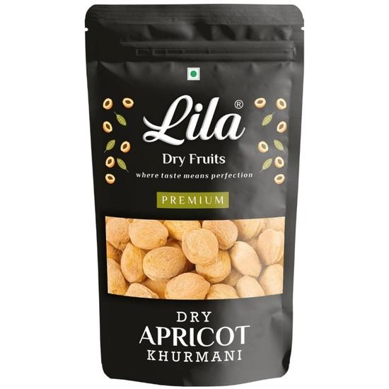 LILA DRY FRUITS Apricots 1 Kg– 100% Natural Dried Afghani Apricot | Naturally Sweet Khubani, Chewy | Dry Fruit Khurbani Ideal| Perfect for Giftings