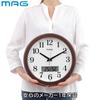 MAG Wall Automatic Light Stays On When It Gets Continuous Second Diameter Meiya Noah Precision Clock, Analog, Thermometer, Hygrometer,