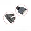 Кабель-разветвитель питания SATA для SSD HDD, кабель питания жесткого диска, SATA 15-контактный штекер на 2 гнезда, Y-образный удлинитель питания