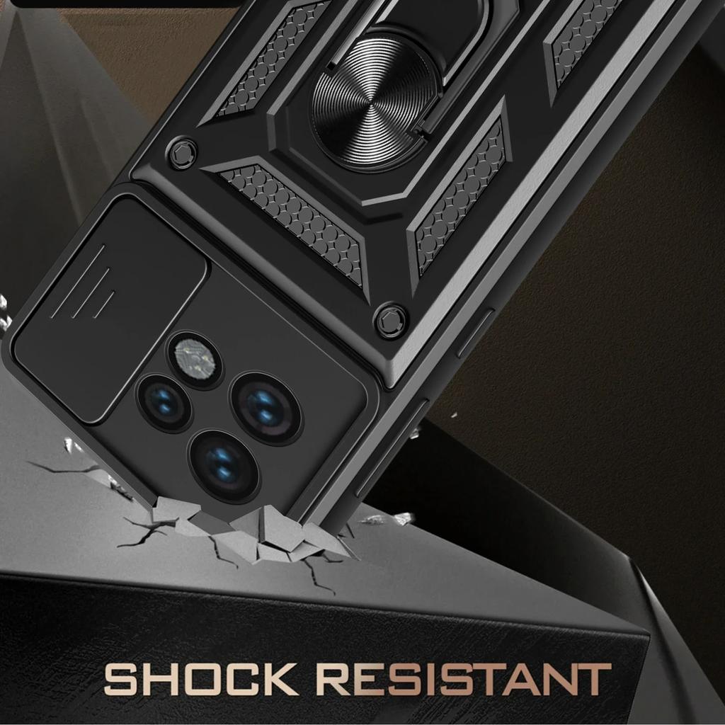 Armor Case For Motorola Moto Edge 40 Neo 30 Pro Fusion Ultra Plus 2023 Cover Lens Protection Ring Magnetic Holder Coque