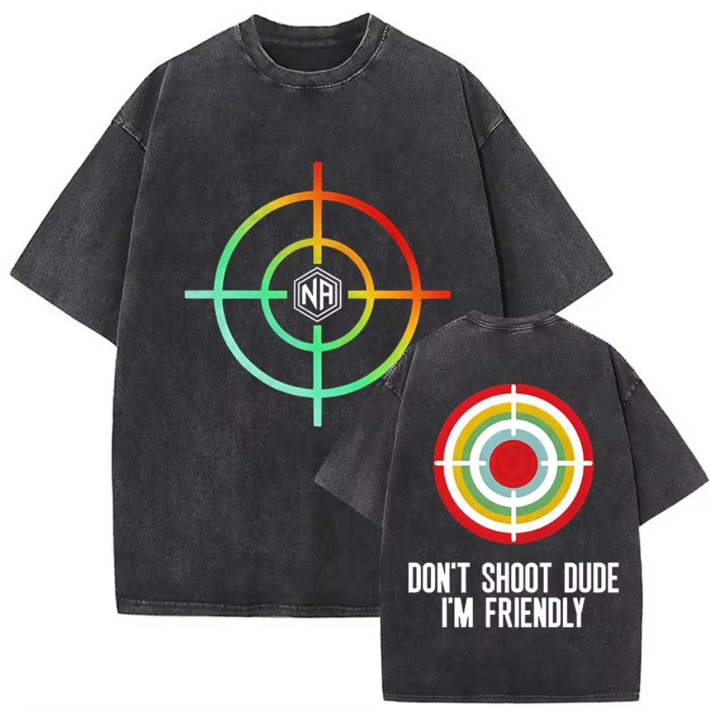100% Cotton Arc Raiders T-shirts 2026 Game Vintage Washed Funny Graphic T-shirts Men's Women Casual Fashion Short Sleeve T-shirt