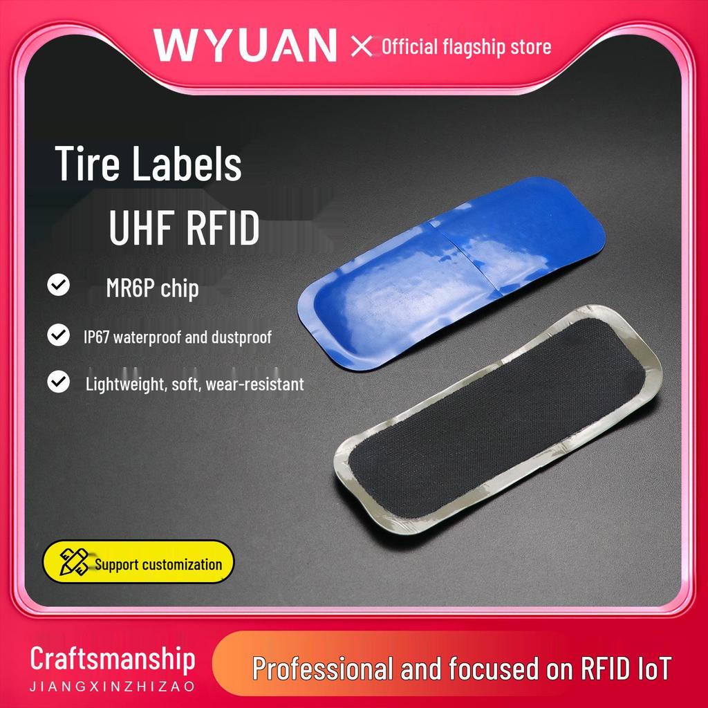 WYUAN Водонепроницаемая UHF RFID метка для шин 915 МГц для идентификации на большом расстоянии