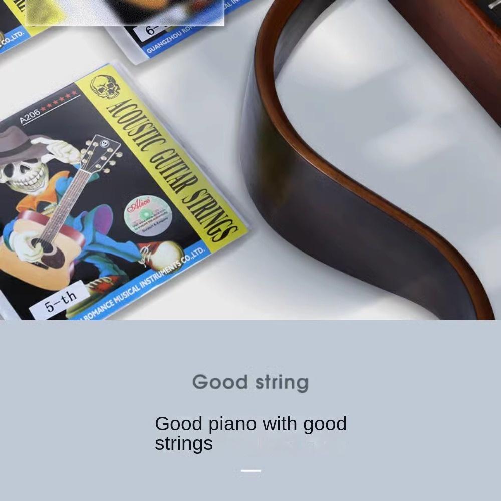 0.28mm Alice Guitar Strings 0.11inch Guitar 6 Strings Acoustic Guitar Strings  Music Enthusiasts