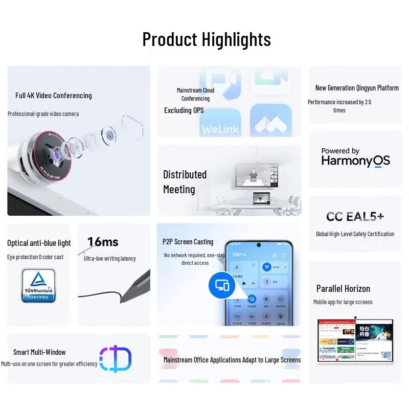 Huawei IdeaHub S2 Smart Whiteboard Display (CN version)