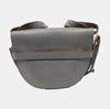[Pre-Owned] Gate Small Gray Leather Shoulder Bag - Very Good #1XJKNAC
