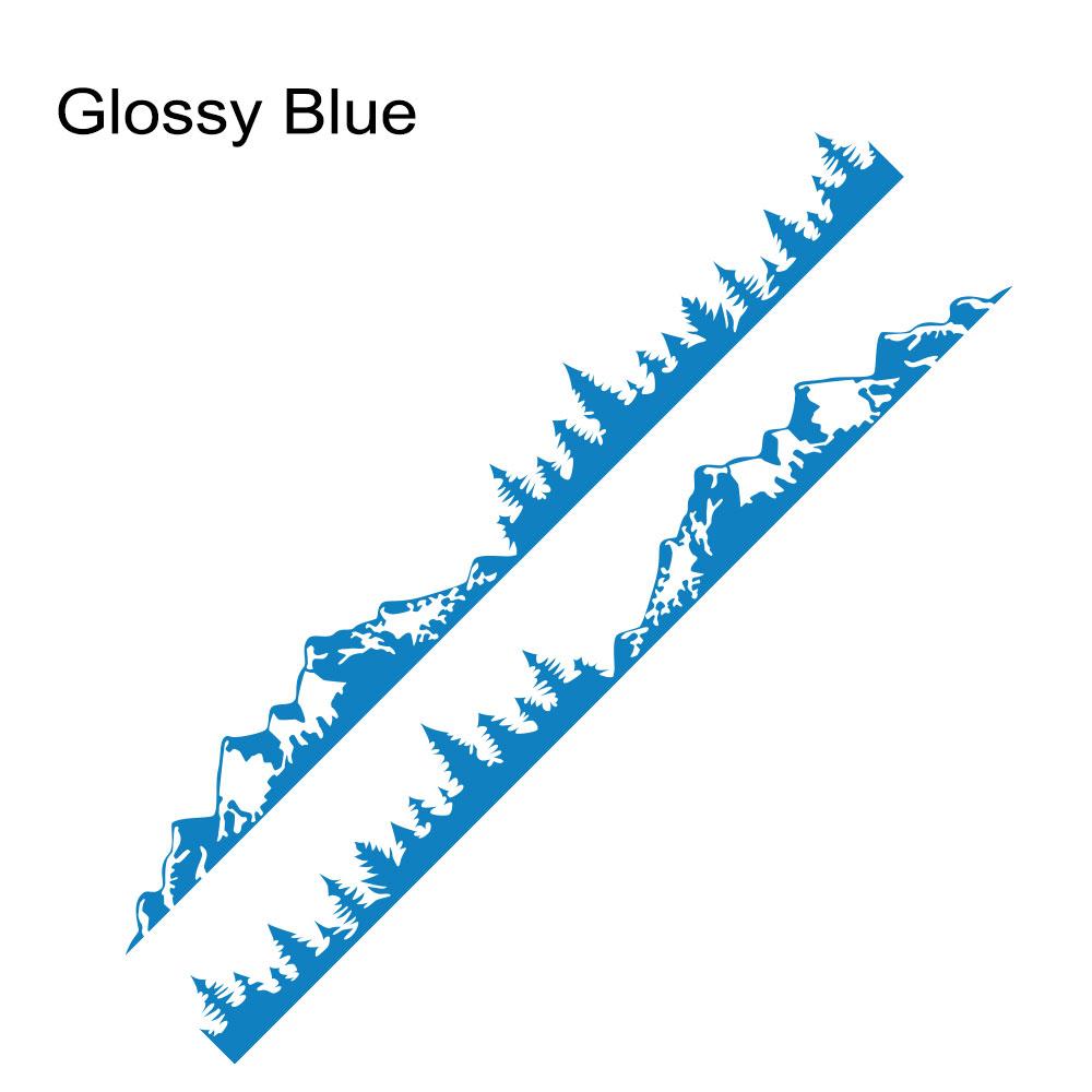 2PCS Car Side Door Stickers For Mercedes Benz Citan 109 Tuning Accessories Camper Van Mountain Graphics Vinyl Film