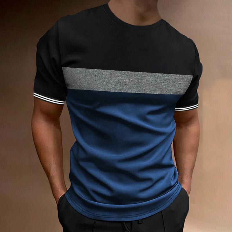 2025 Мужская футболка с 3D-принтом, красивая повседневная футболка с коротким рукавом, уличная мода, легкая мягкая мужская одежда для верха