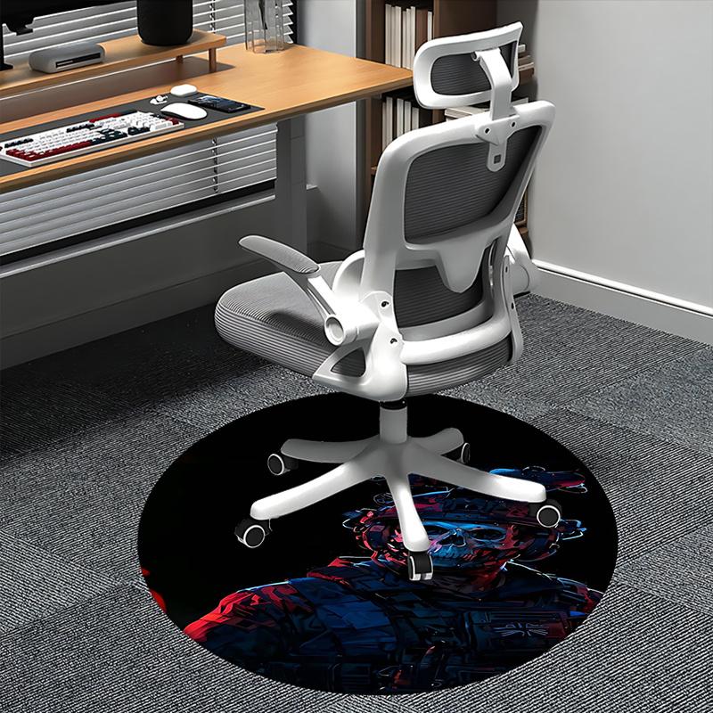 Call of Duty: Ghosts Chair mat Round Rug Office carpet, Non slip, Suitable for Living Rooms, Bedrooms Decor 1205565a