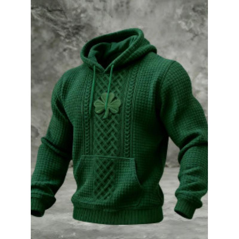 Spring 2026 3D Print Double Hooded Sweatshirt - Trendy Unisex Streetwear Fashion