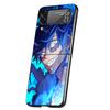 Чехол для телефона My Hero Dabi Bnha для Samsung Galaxy Z Flip 6 5 4 3 5G ZFlip6 ZFlip5 ZFlip4 ZFlip3 Черный Жесткий Тренд Fundas