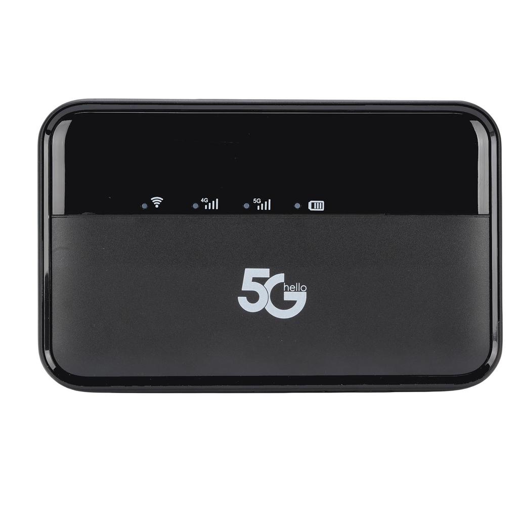 Мобильная точка доступа 5G WiFi6 Роутер с высокой скоростью для путешествий со слотом для Nano SIM-карты Поддержка 32 устройств 10000 мАч
