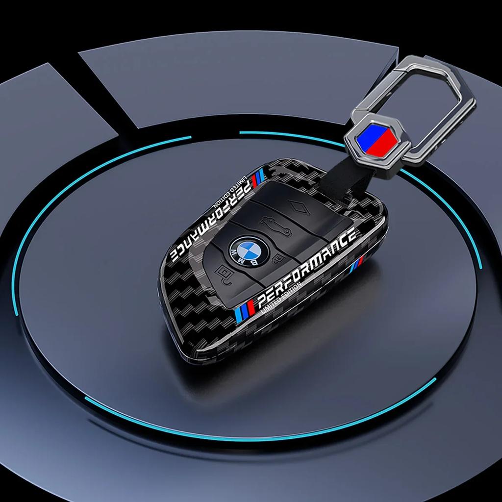 XLNZP1 For BMW Carbon Fibre Car Key Cover Case Shell For BMW G05 G07 F25 F15 F26 G01 G02 G06 G08 G14 G15 G16 F48 F39 F10 F30 Auto Acces