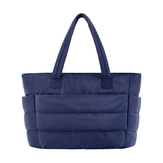 Женская сумка через плечо, стеганая сумка-тоут, большая вместимость, легкая, водонепроницаемая, с несколькими карманами, сумка для ноутбука, для работы, путешествий, спортзала