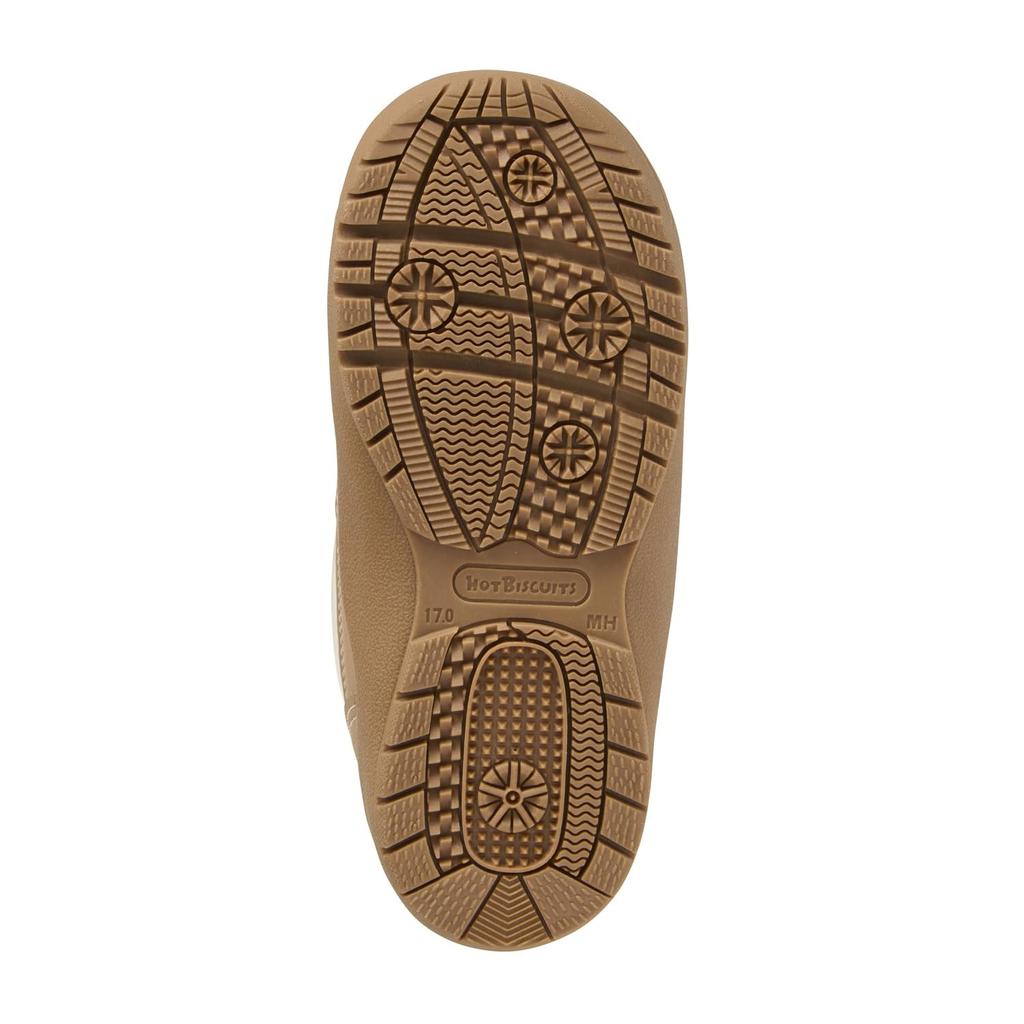 MIKIHOUSE HOT BISCUITS Ботинки, для мальчиков и девочек, детские, бежевые, размер 18 см, 73-9401-499