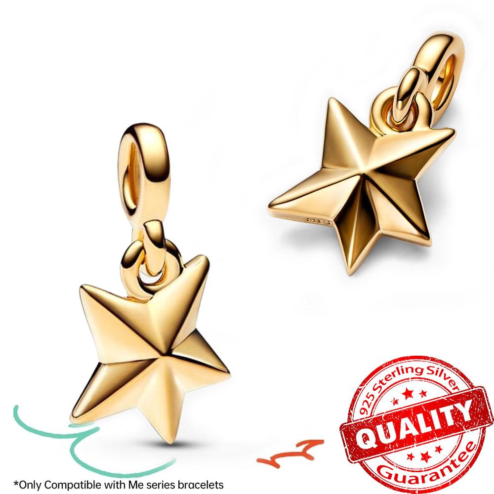 Оригинальные Медные Крылья Ангела Сердце Удача Божья Коровка Мини Подвеска Шарм Подходит для Оригинального Браслета Me для Женщин Ювелирное Изделие Подарок