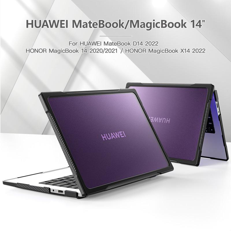 Матовый чехол для ноутбука MateBook D14 MagicBook X14 14-дюймовый Тонкий защитный чехол В нескольких цветах
