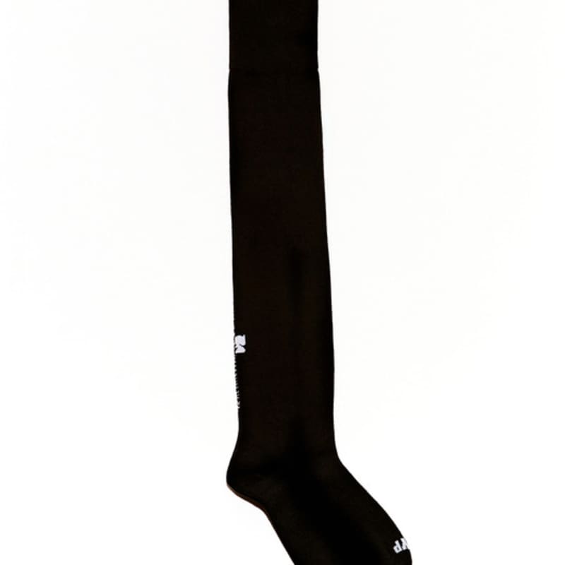 SJYP (PW2E1ACK413WBK) Back Logo Knee Socks