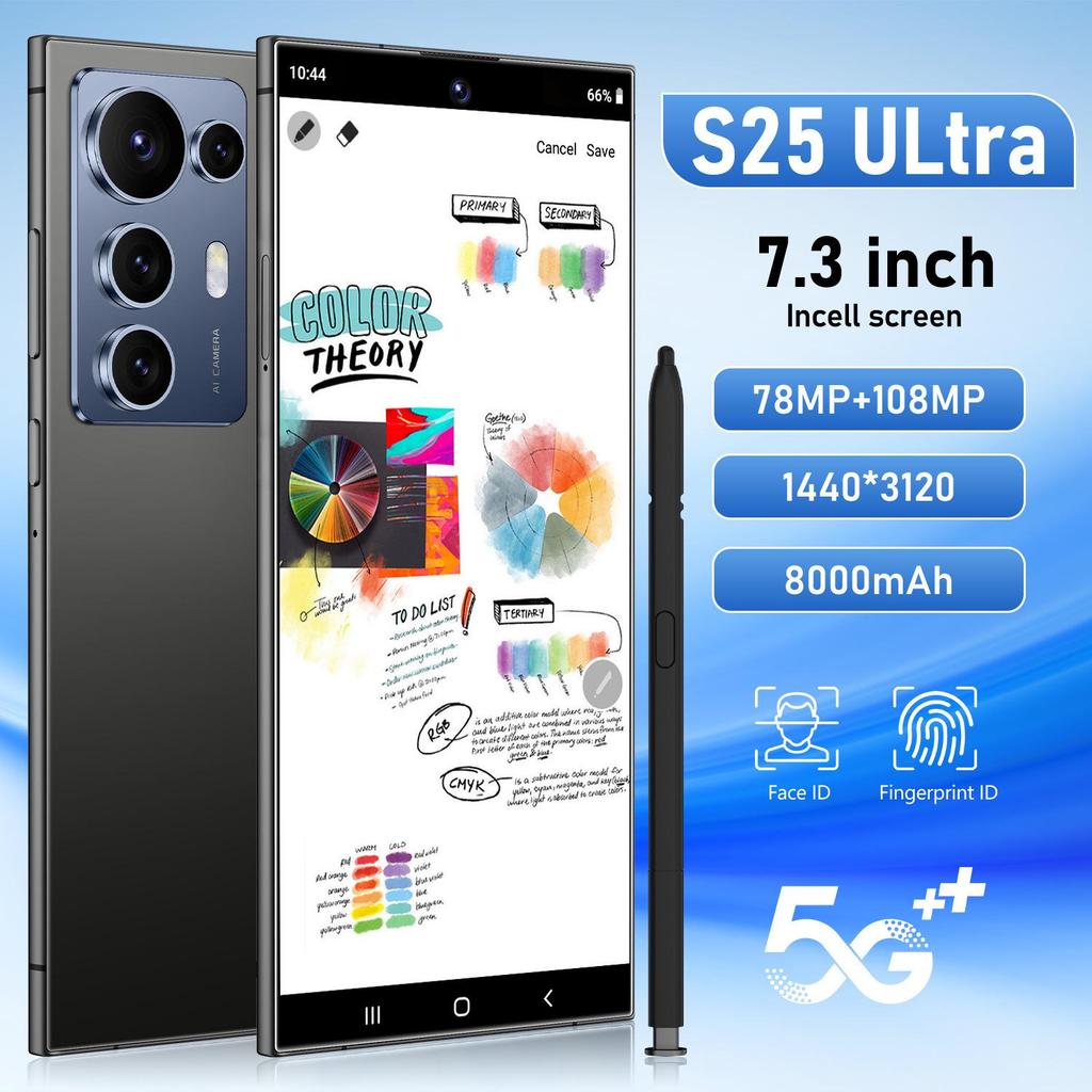 Смартфон Android C25-S25 Ultra 7,3" (16 ГБ + 1 ТБ)