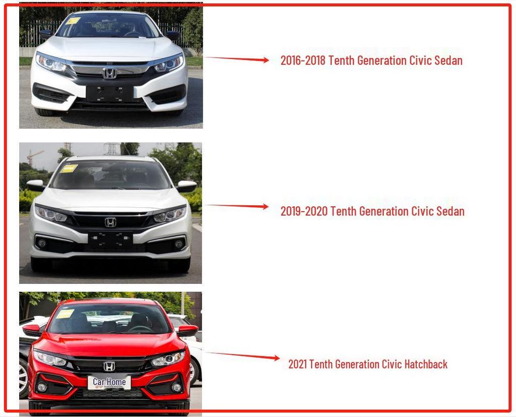 Глянцевый черный TR решетка и комплект обвеса для Civic Type R 2016: Включает заднее антикрыло, передний сплиттер и боковые юбки.