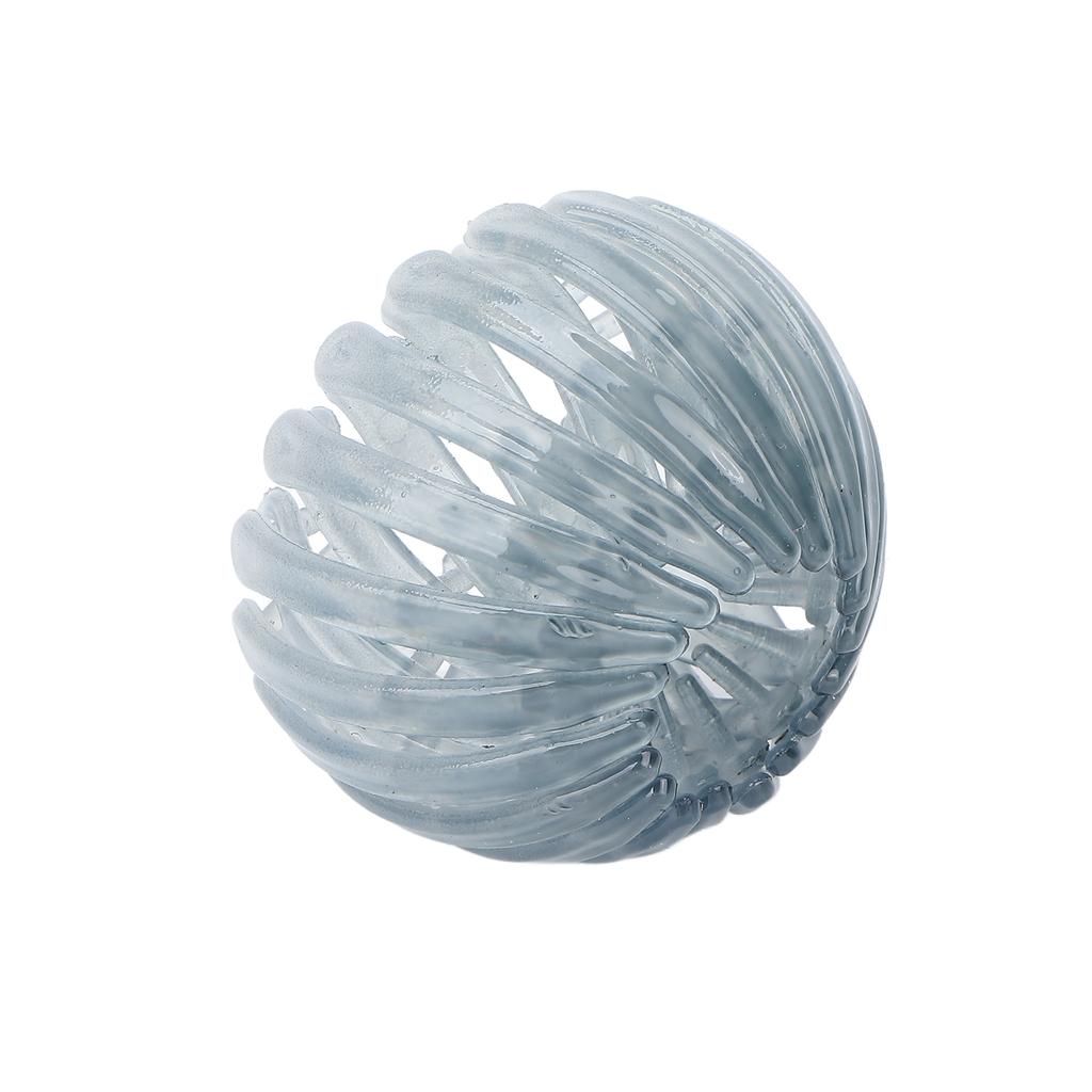 Заколки для волос в форме птичьего гнезда Женские Девичьи Элегантные Расширяемые Держатели для пучка и хвостика Аксессуары для волос Серый